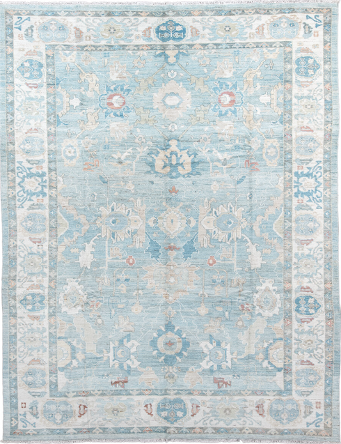 Vintage Sultanabad Area Rug (9' x 11')